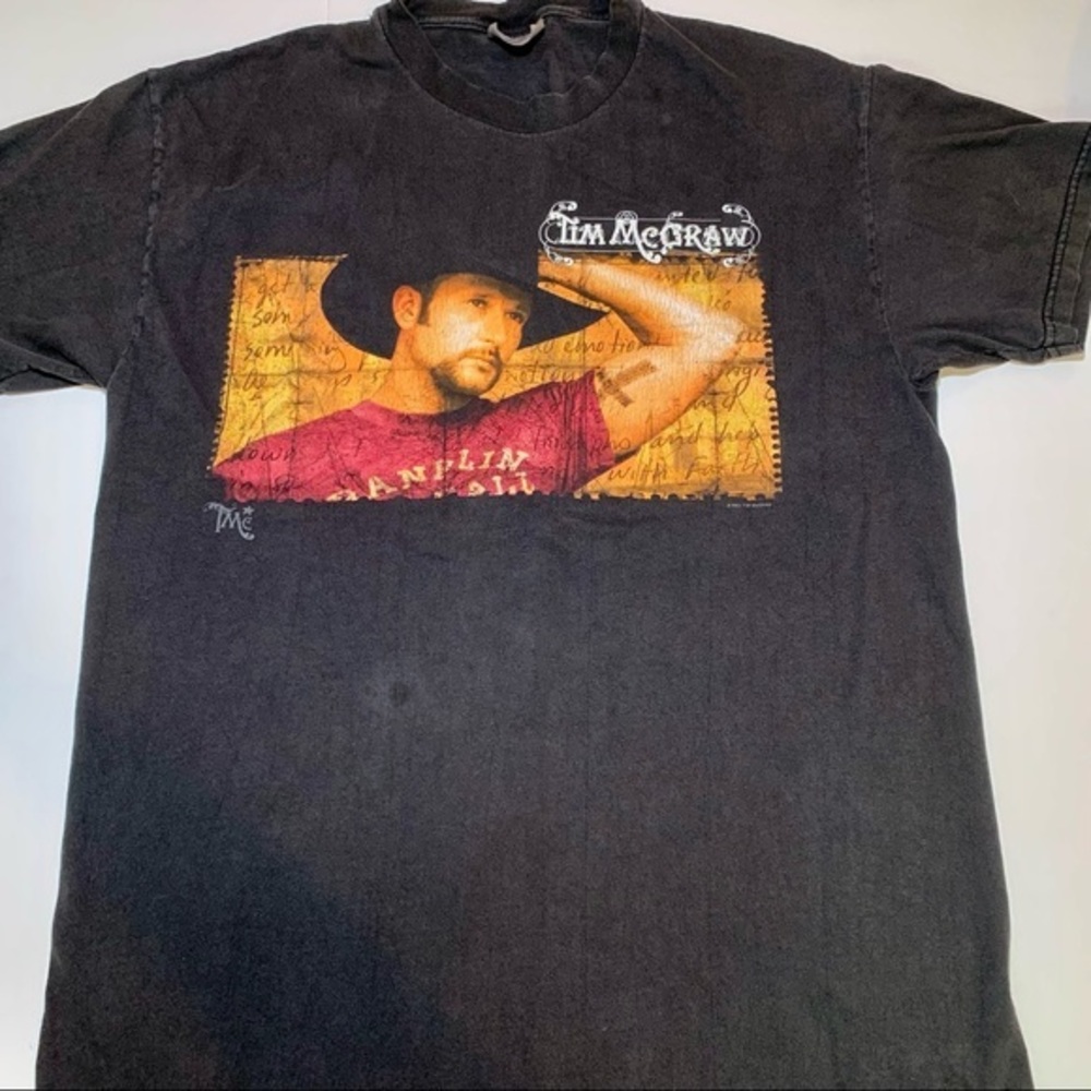 Tim McGraw‎ Band Tour 2001 Shirt S